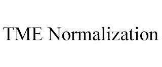 TME NORMALIZATION trademark