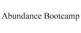 ABUNDANCE BOOTCAMP trademark