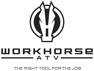 WORKHORSE ATV THE RIGHT TOOL FOR THE JOB trademark