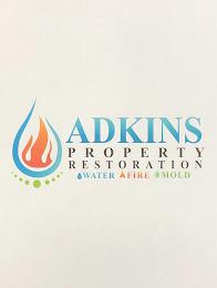 ADKINS PROPERTY RESTORATION WATER FIRE MOLD trademark