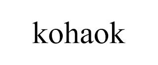 KOHAOK trademark