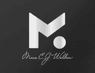 M MME. C.J. WALKER trademark