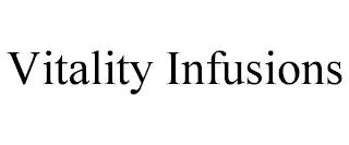 VITALITY INFUSIONS trademark