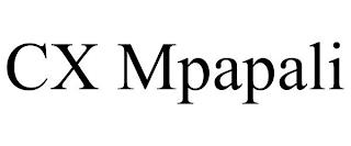 CX MPAPALI trademark