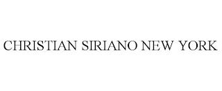 CHRISTIAN SIRIANO NEW YORK trademark