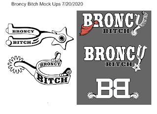 BRONCY, BITCH, BRONCY BITCH, B trademark