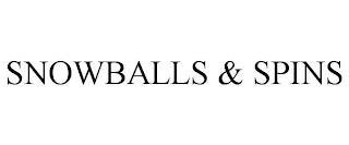 SNOWBALLS & SPINS trademark