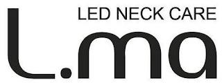 LED NECK CARE L.MA trademark