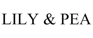 LILY & PEA trademark