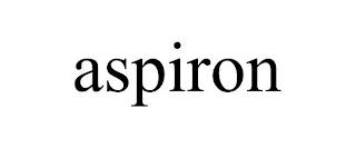 ASPIRON trademark