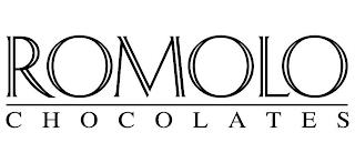 ROMOLO CHOCOLATES trademark