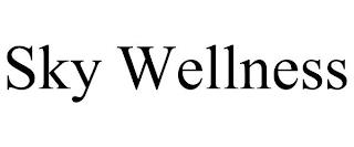 SKY WELLNESS trademark