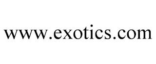 WWW.EXOTICS.COM trademark