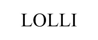 LOLLI trademark