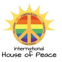 INTERNATIONAL HOUSE OF PEACE INDEBTEDNESS HONESTY OVERTNESS PROMISE trademark