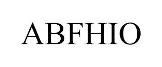 ABFHIO trademark