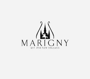 MARIGNY EST. 1958 NEW ORLEANS trademark