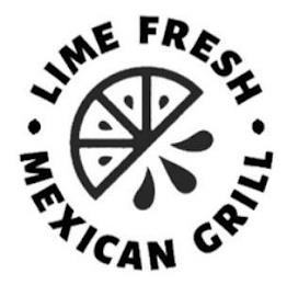 LIME FRESH MEXICAN GRILL trademark