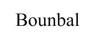 BOUNBAL trademark