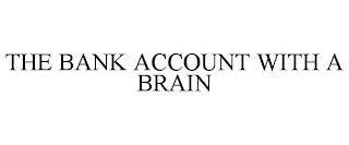 THE BANK ACCOUNT WITH A BRAIN trademark