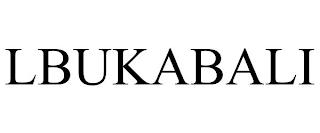 LBUKABALI trademark