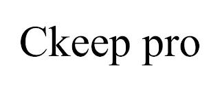 CKEEP PRO trademark