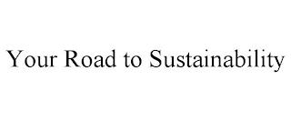 YOUR ROAD TO SUSTAINABILITY trademark