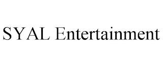 SYAL ENTERTAINMENT trademark