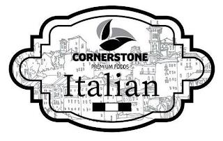 CORNERSTONE PREMIUM FOODS ITALIAN trademark