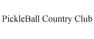 PICKLEBALL COUNTRY CLUB trademark