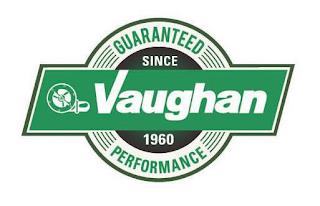 VAUGHAN GUARANTEED PERFORMANCE SINCE 1960 trademark