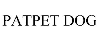 PATPET DOG trademark