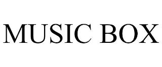 MUSIC BOX trademark