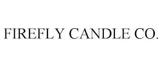 FIREFLY CANDLE CO. trademark