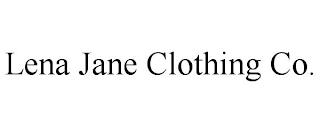 LENA JANE CLOTHING CO. trademark