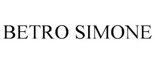 BETRO SIMONE trademark