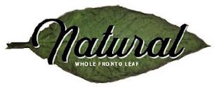 NATURAL WHOLE FRONTO LEAF trademark