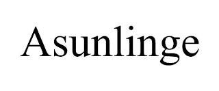 ASUNLINGE trademark