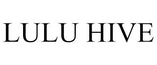 LULU HIVE trademark