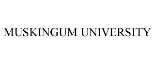 MUSKINGUM UNIVERSITY trademark