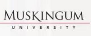 MUSKINGUM UNIVERSITY trademark