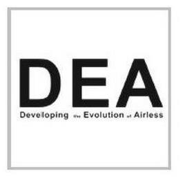 DEA DEVELOPING THE EVOLUTION OF AIRLESS trademark