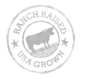 RANCH RAISED USA GROWN trademark