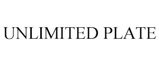 UNLIMITED PLATE trademark