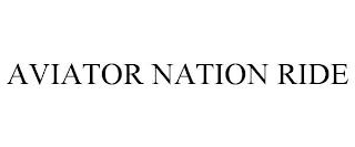 AVIATOR NATION RIDE trademark