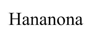 HANANONA trademark