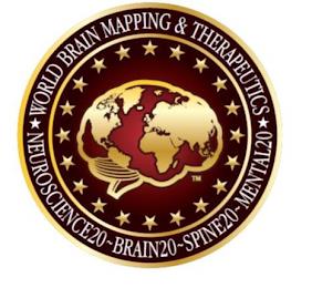 NEUROSCIENCE20-BRAIN20-SPINE20-MENTAL20 WORLD BRAIN MAPPING & THERAPEUTICS trademark