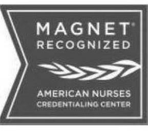 MAGNET RECOGNIZED AMERICAN NURSES CREDENTIALING CENTER trademark