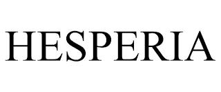 HESPERIA trademark