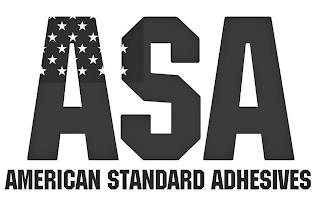 ASA AMERICAN STANDARD ADHESIVES trademark